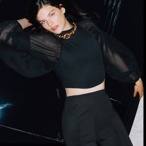 Zara Combination Crop Top